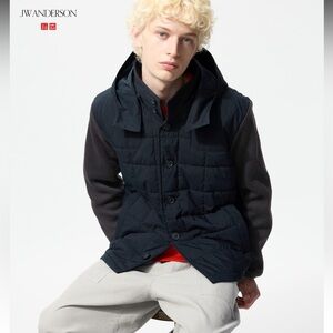Uniqlo Men's combination quilted jacket (JW Anderson)